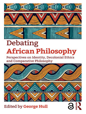 cover image of Debating African Philosophy